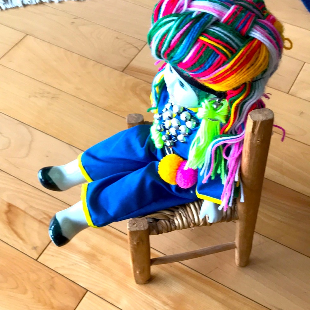 Doll’s Rattan Chair